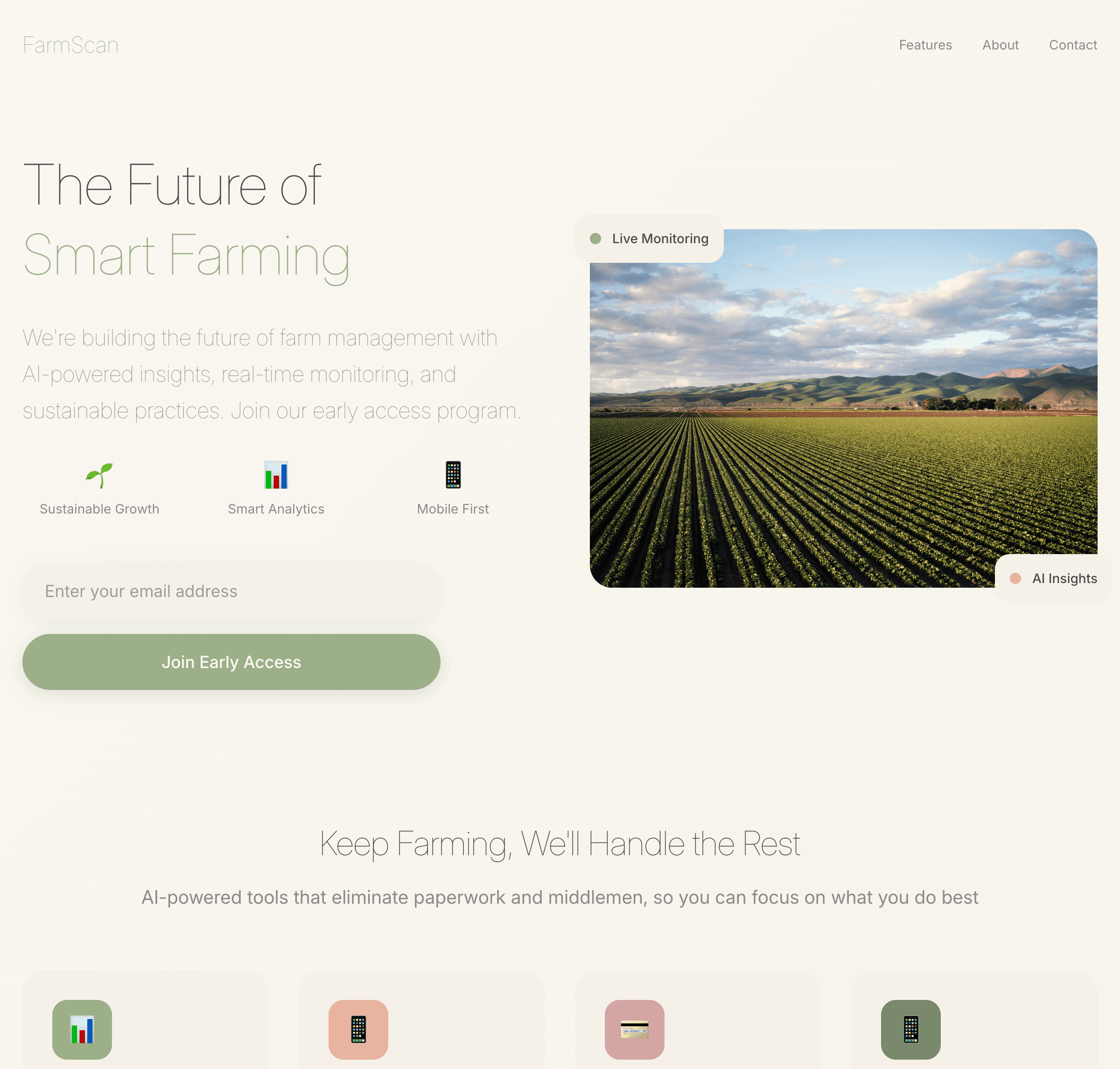 FarmScan screenshot